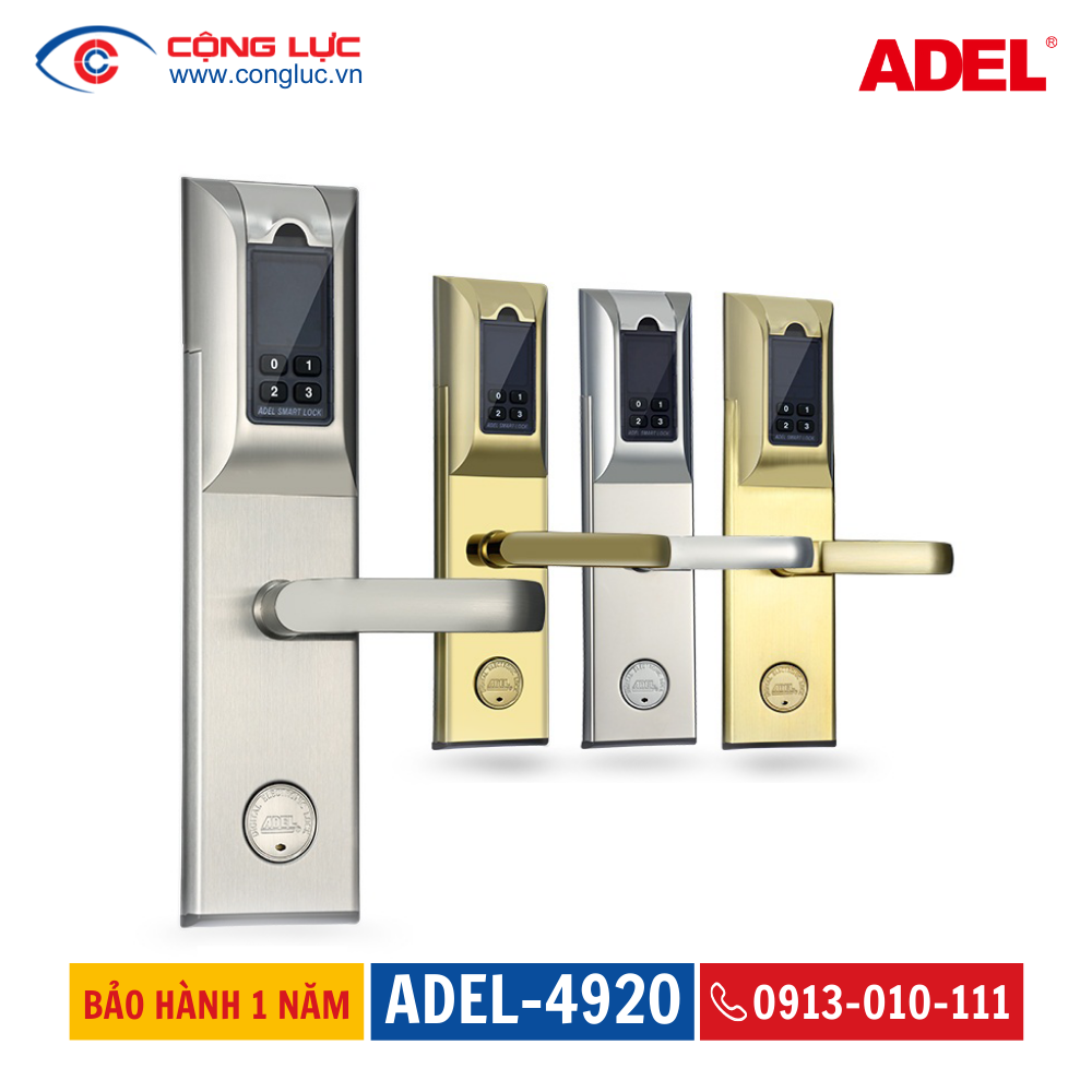 Khóa cửa ADEL 4920 (4in1)